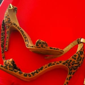 Leopard heels